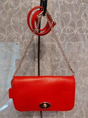 Coach Mini Ruby Red Crossbody